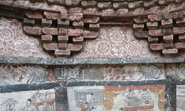 Tìm thấy ngôi mộ bát giác thời hậu duệ Thành Cát Tư Hãn