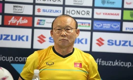 HLV Park Hang-seo cảm thấy tiếc nuối khi các học trò còn bỏ lỡ nhiều cơ hội.