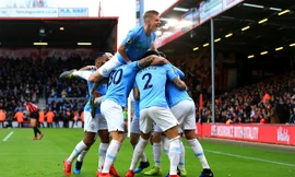 VIDEO: Thắng tối thiểu Bournemouth, Man City trở lại ngôi đầu