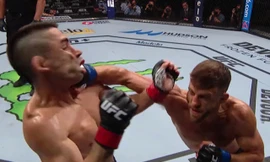 Calvin Kattar đã hạ knock-out đối thủ Ricardo Lamas.