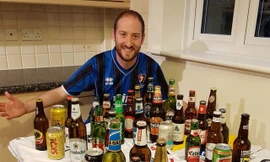 Người đàn ông mất 4 năm sưu tập bia của 32 quốc gia World Cup 2018