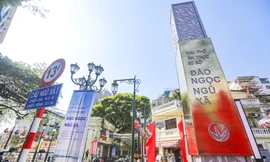 Tuyến phố ẩm thực đêm Đảo Ngọc - Ngũ Xã trước giờ mở cửa