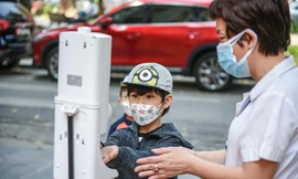 Trường tiểu học ở Hà Nội gấp rút chuẩn bị đón học sinh học trực tiếp