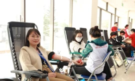 Sôi nổi ngày hội Chủ nhật Đỏ 2023 tại Trường Đại học Kinh tế Kỹ thuật Công nghiệp 