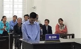 Bị cáo Đỗ Tuấn Anh tại tòa.