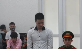 Bị cáo Nguyễn Hữu Thực tại tòa.