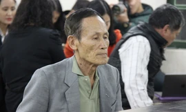 Bị cáo Nguyễn Thế Hiệp tại tòa.