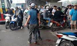 Hiện trường vụ việc.