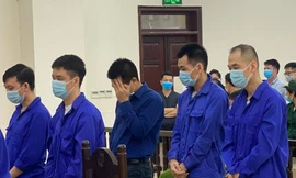 Các bị cáo cầm đầu hệ thống Thăng Long Group.