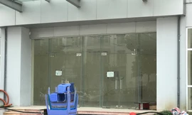 Nhà tái định xuống cấp