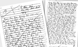 Bài văn điểm 0 và lời phê của giáo viên