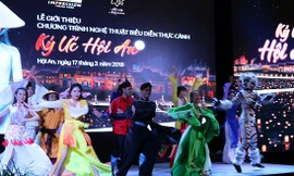 Hoạt cảnh tái hiện sự náo nhiệt của đời sống Hội An xưa 