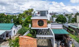 Kiểu thiết kế để nhà vườn hai tầng có vẻ ngoài ấn tượng