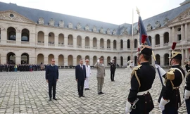 Lễ đón Tổng Bí thư, Chủ tịch nước Tô Lâm thăm chính thức Cộng hòa Pháp 