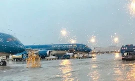 3 sân bay bị ảnh hưởng trực tiếp của bão YINXING