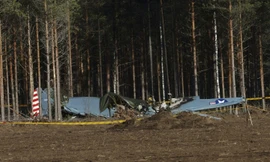 Máy bay rơi sau vài phút cất cánh, 2 phi công Đức thiệt mạng 