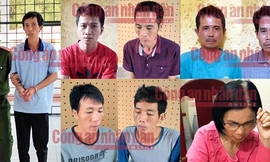 Đến thời điểm hiện tại đã có 8 đối tượng bị bắt giữ