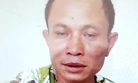 Đối tượng Nguyễn Văn Quân tại cơ quan điều tra