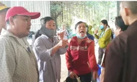 Tịnh thất Bồng Lai bị côn đồ gây náo loạn, đập phá