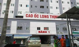 Chung cư Long Thịnh - nơi xảy ra vụ việc