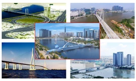 Năm cây cầu nối Thủ Thiêm với trung tâm TPHCM đang thi công tới đâu?