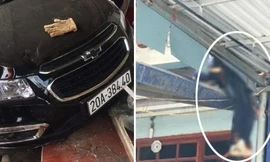 Ô tô tông người đi xe máy văng lên mái nhà, 2 bố con tử vong: Tài xế đã ra trình diện