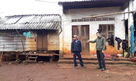 Căn nhà của nghi phạm Dịu