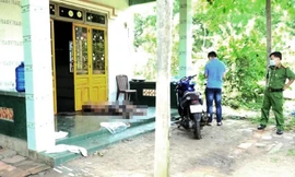 Vợ bàng hoàng chứng kiến chồng bị cứa cổ tử vong