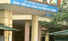 Làm rõ cái chết bết thường của bệnh nhân Liễu tại bệnh viện Đa khoa huyện Phú Bình, Thái Nguyên. Ảnh: Dân trí