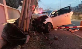 Hiện trường vụ tai nạn