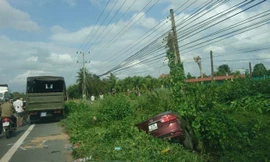 Hiện trường vụ tai nạn