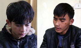 Nguyễn Đình Hiệp được xác định là kẻ trực tiếp dán quả mìn vào mắt camera cây ATM và kích nổ còn Nguyễn Đình Thành mua thuốc nổ, chế tạo mìn. Ảnh: Dân Trí