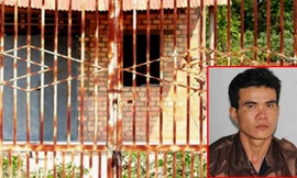 Căn nhà không số nơi Hậu chém chết người đàn ông cho là nhân tình của vợ và nghi can Đỗ Tấn Hậu