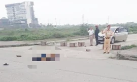 Hiện trường vụ tài xế Grab đâm bạn gái là nữ nhân viên ngân hàng bằng kéo cho đến chết xảy ra ngày 1/4/2019 ở thành phố Ninh Bình