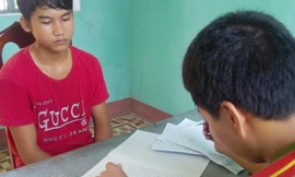 Võ Quốc Đảo tại cơ quan công an