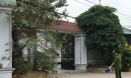 Công an khám nghiệm căn biệt thự