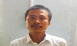 Người đàn ông giết chồng nhân tình cũ bị bắt giữ. Ảnh: C.A