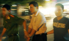 Huỳnh Trung Hiếu bị Công an TP HCM bắt quả tang vào ngày 17/1