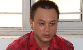 Lượm tại cơ quan điều tra. Ảnh: Công an cung cấp