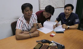 Mạnh tại cơ quan Biên phòng TP HCM