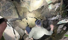 Hiện trường vụ việc. 