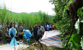 Mẹ kế khai giết con trai, giấu xác ở vườn mía