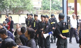 Hàng trăm cán bộ, chiến sĩ công an bảo đảm an ninh phiên xử 'thế kỷ'