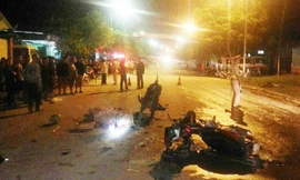 Hiện trường vụ tai nạn