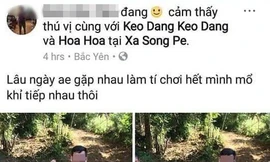 Công an làm việc với thanh niên khoe ảnh giết khỉ trên Facebook