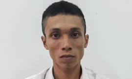 Nam tại cơ quan điều tra. Ảnh: Công an Vĩnh Long