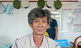 Ông Nguyễn Trung Hưng tại cơ quan điều tra