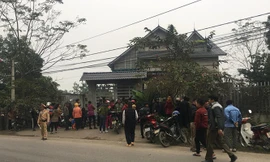 Căn nhà nơi 2 mẹ con chị H. bị sát hại