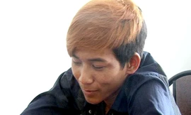 Công an từng vào tận rừng sâu để truy tìm Tâm. Ảnh: Xuân Mai