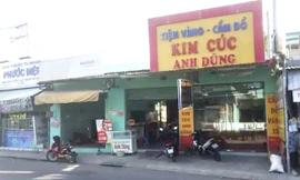 Tiệm vàng bị trộm đột nhập